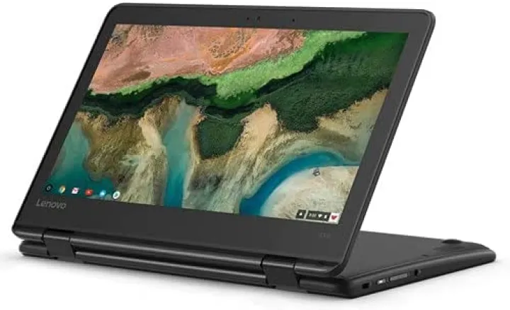 Lenovo 300E Chromebook 2ND Gen 81H0000US 11.6" Touchscreen Chromebook - 1366 X 768 - Celeron N4000-4 GB RAM - 32 GB Flash Memory - Black - Chrome OS - Intel UHD Graphics 600